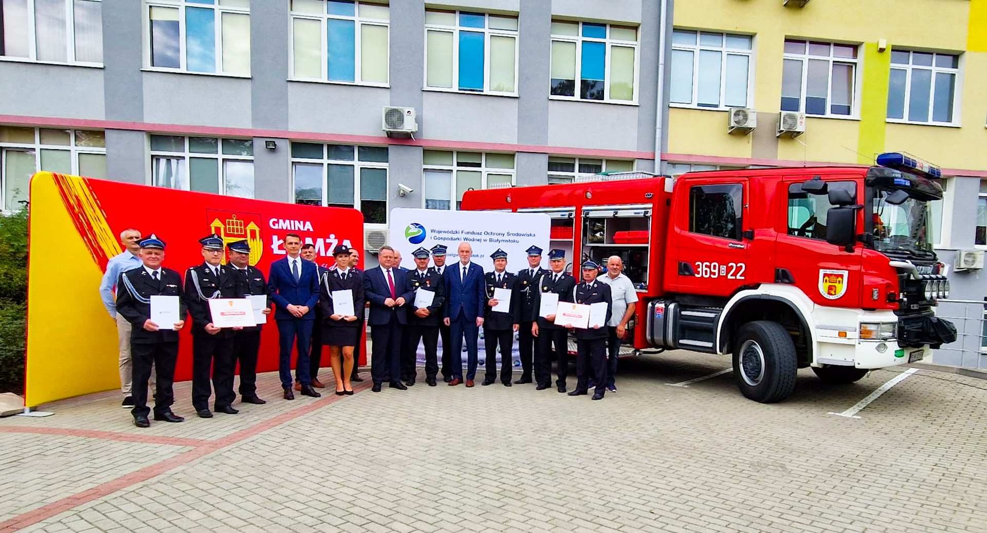 Kolejne umowy dotacji na zakup wozów strażackich dla OSP podpisane